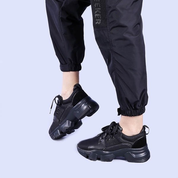 Γυναικεία αθλητικά παπούτσια Nalini μαύρα, 4 - Kalapod.gr